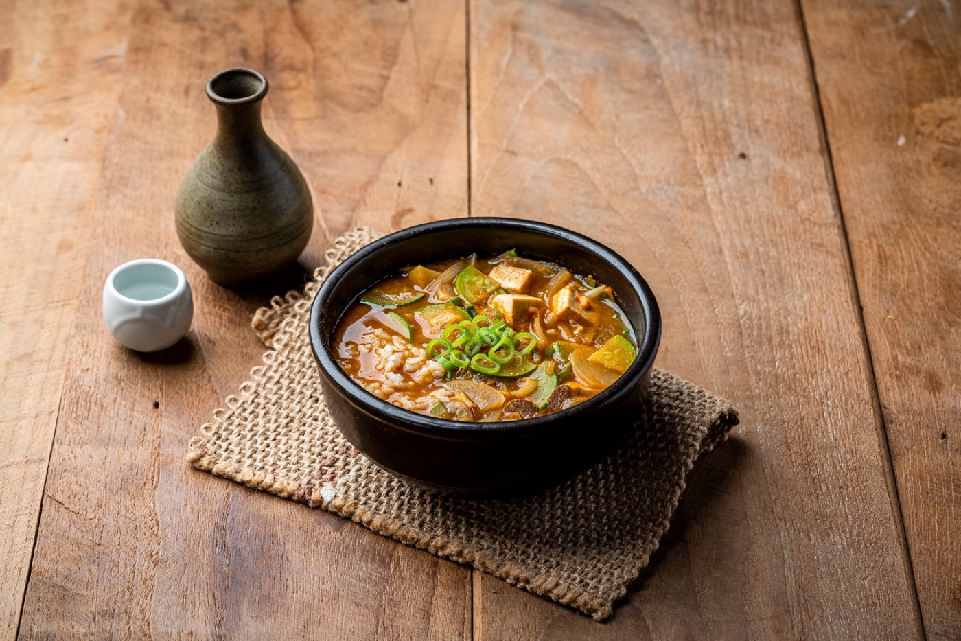 된장술밥 Soybean Paste Stew with Rice — Seongsu Ilmirak Korean BBQ (サムギョプサル · 烤肉) menu · 성수 일미락 식사 메뉴
